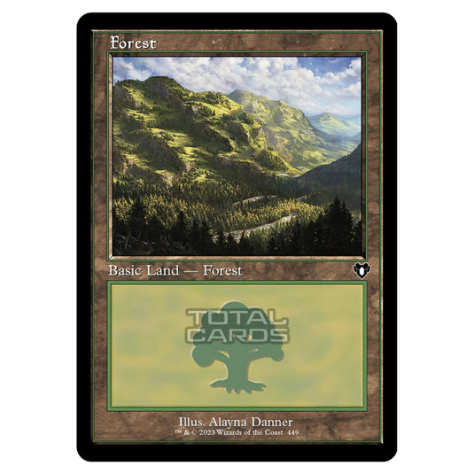 Magic The Gathering - Commander Masters - Forest - 0449