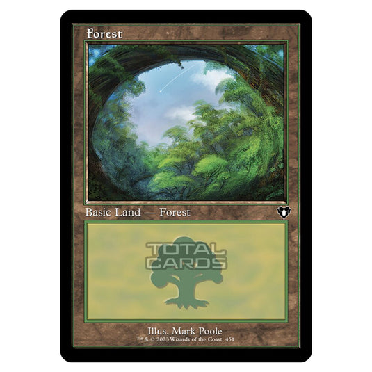 Magic The Gathering - Commander Masters - Forest - 0451