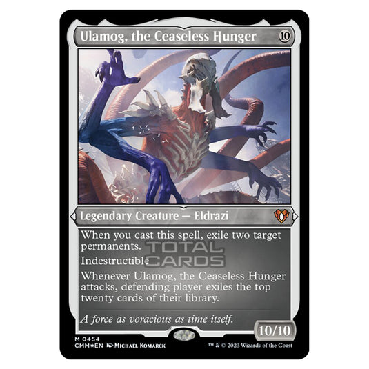 Magic The Gathering - Commander Masters - Ulamog, the Ceaseless Hunger (Etched Foil) - 0454