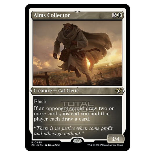 Magic The Gathering - Commander Masters - Alms Collector (Etched Foil) - 0455