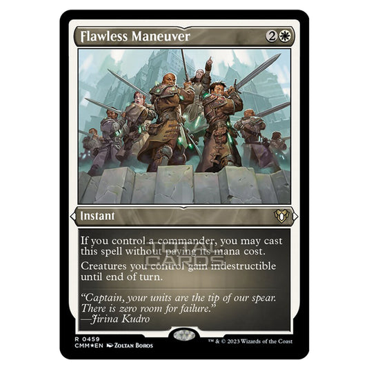 Magic The Gathering - Commander Masters - Flawless Maneuver (Etched Foil) - 0459