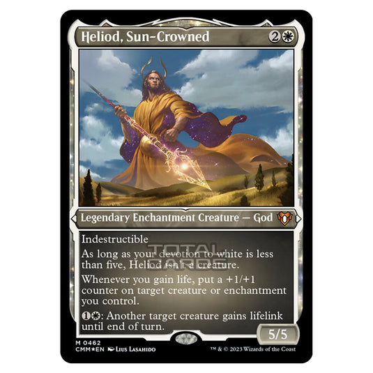 Magic The Gathering - Commander Masters - Heliod, Sun-Crowned (Etched Foil) - 0462