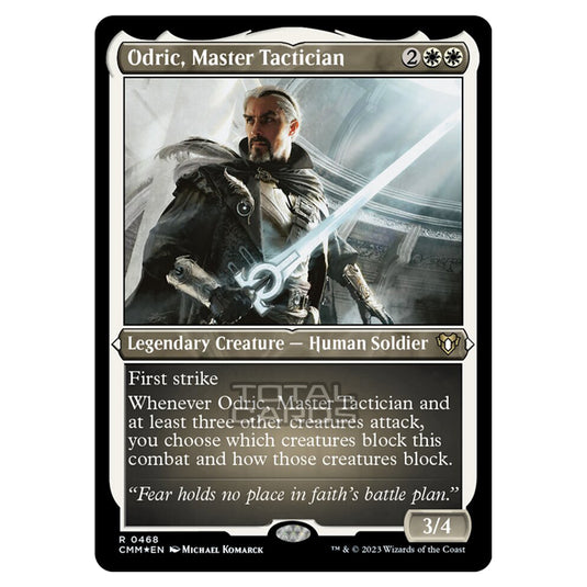 Magic The Gathering - Commander Masters - Odric, Master Tactician (Etched Foil) - 0468