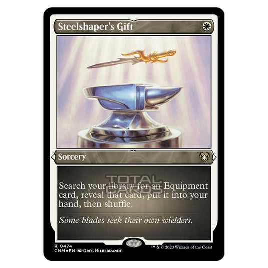 Magic The Gathering - Commander Masters - Steelshaper's Gift (Etched Foil) - 0474