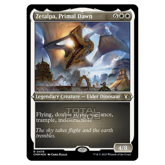 Magic The Gathering - Commander Masters - Zetalpa, Primal Dawn (Etched Foil) - 0478