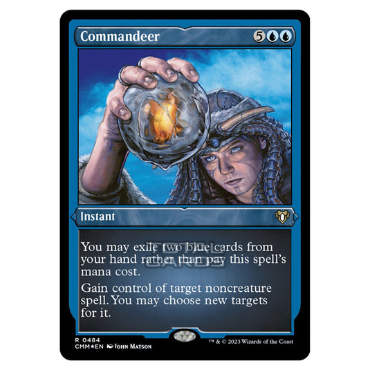 Magic The Gathering - Commander Masters - Commandeer (Etched Foil) - 0484