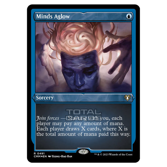 Magic The Gathering - Commander Masters - Minds Aglow (Etched Foil) - 0491