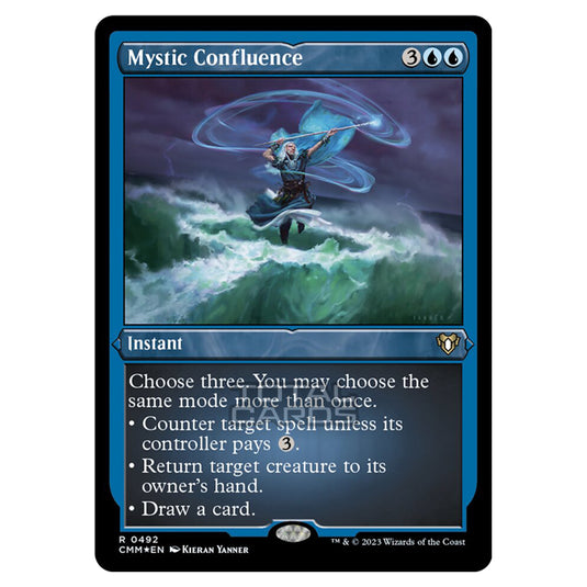 Magic The Gathering - Commander Masters - Mystic Confluence (Etched Foil) - 0492