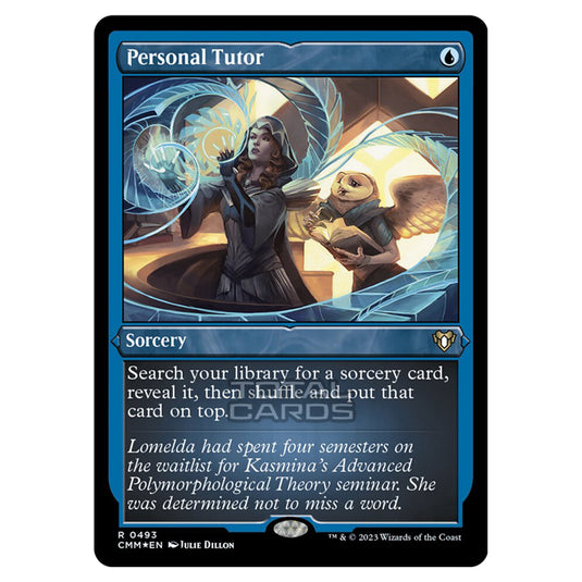 Magic The Gathering - Commander Masters - Personal Tutor (Etched Foil) - 0493