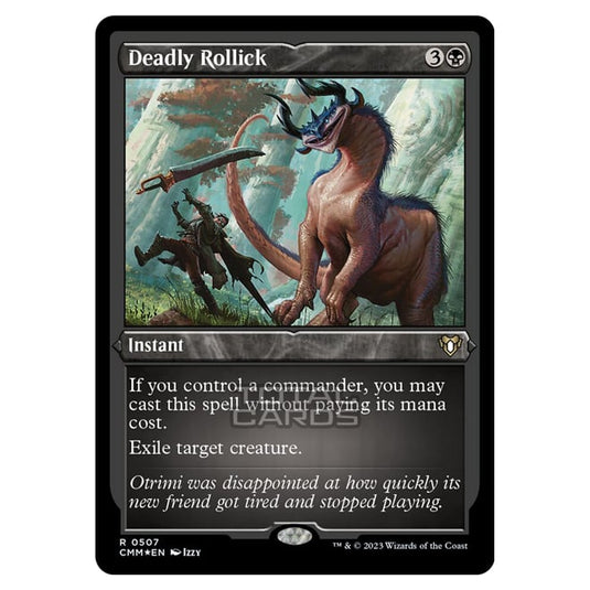 Magic The Gathering - Commander Masters - Deadly Rollick (Etched Foil) - 0507