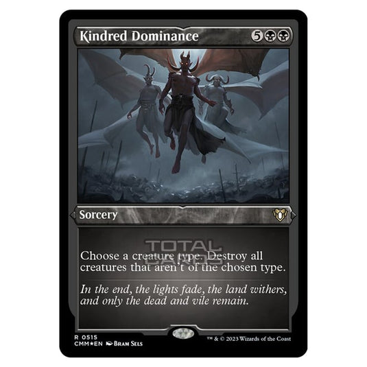 Magic The Gathering - Commander Masters - Kindred Dominance (Etched Foil) - 0515