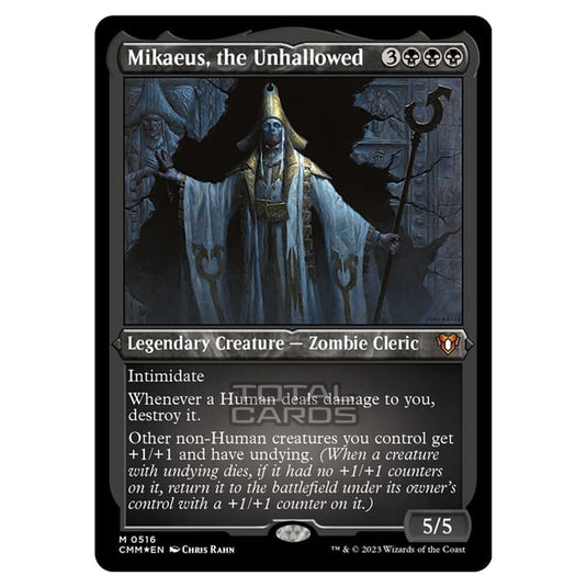 Magic The Gathering - Commander Masters - Mikaeus, the Unhallowed (Etched Foil) - 0516