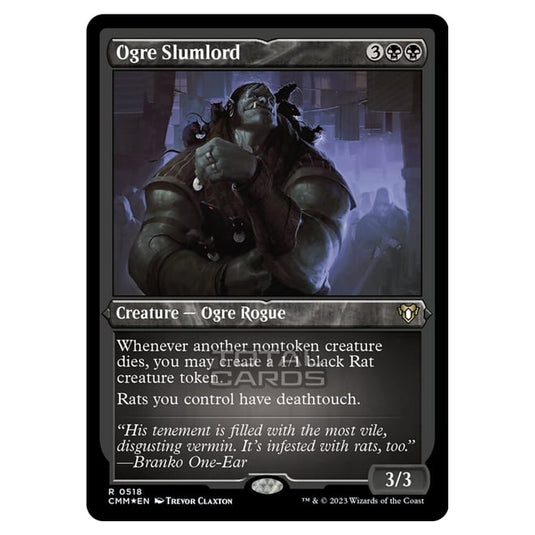 Magic The Gathering - Commander Masters - Ogre Slumlord (Etched Foil) - 0518