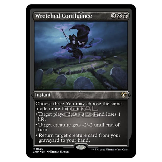 Magic The Gathering - Commander Masters - Wretched Confluence (Etched Foil) - 0527