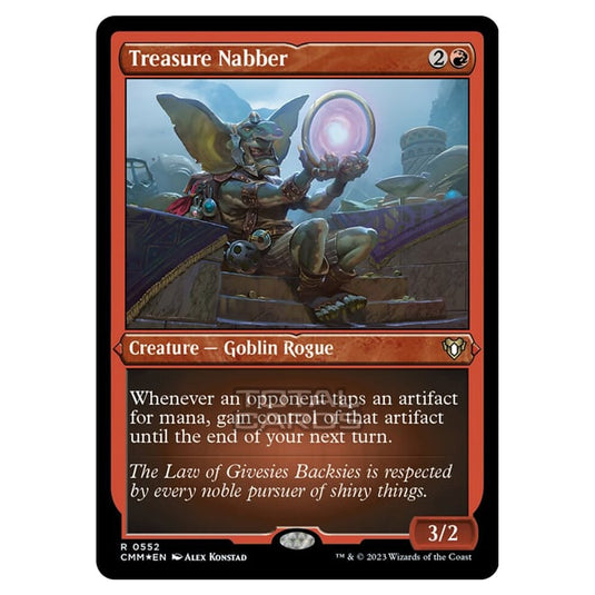 Magic The Gathering - Commander Masters - Treasure Nabber (Etched Foil) - 0552