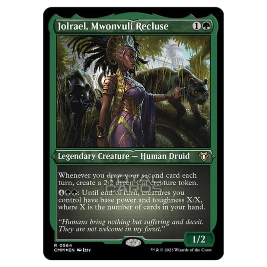 Magic The Gathering - Commander Masters - Jolrael, Mwonvuli Recluse (Etched Foil) - 0564