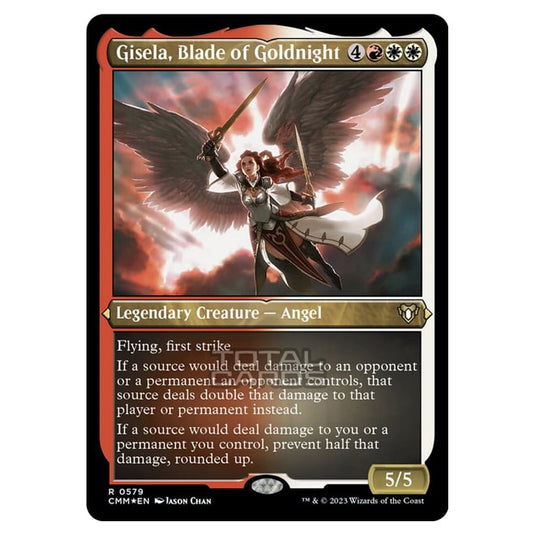 Magic The Gathering - Commander Masters - Gisela, Blade of Goldnight (Etched Foil) - 0579