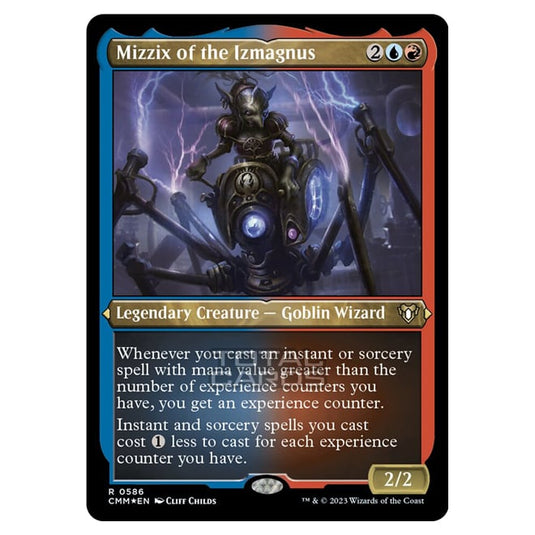 Magic The Gathering - Commander Masters - Mizzix of the Izmagnus (Etched Foil) - 0586