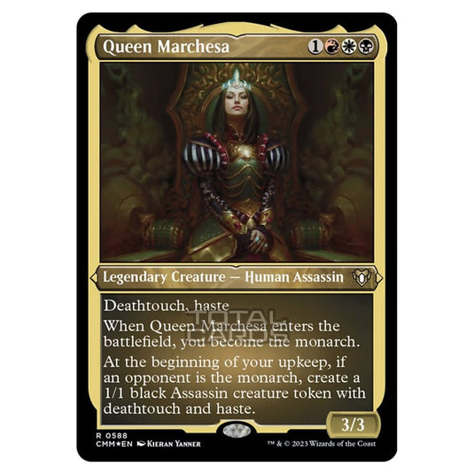 Magic The Gathering - Commander Masters - Queen Marchesa (Etched Foil) - 0588