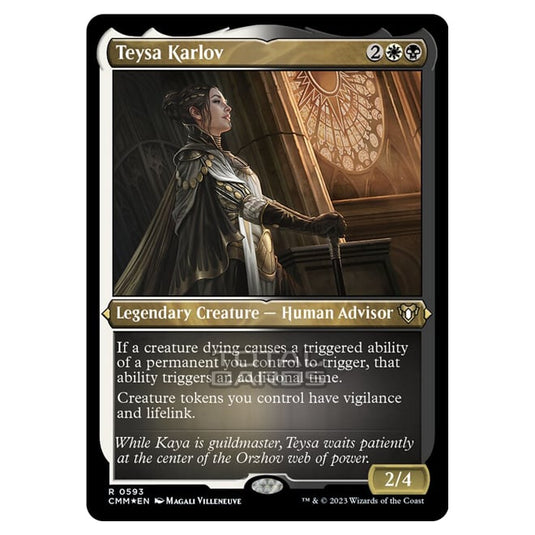 Magic The Gathering - Commander Masters - Teysa Karlov (Etched Foil) - 0593