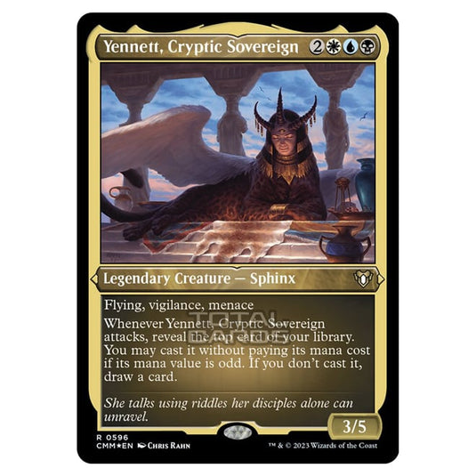 Magic The Gathering - Commander Masters - Yennett, Cryptic Sovereign (Etched Foil) - 0596