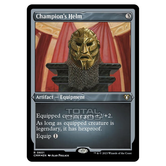 Magic The Gathering - Commander Masters - Champion's Helm (Etched Foil) - 0601