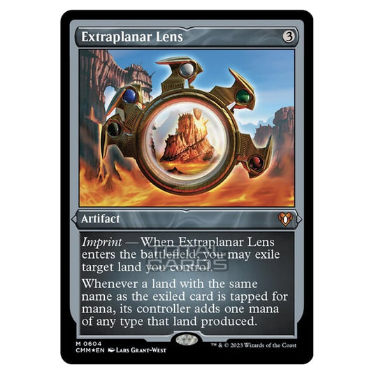 Magic The Gathering - Commander Masters - Extraplanar Lens (Etched Foil) - 0604