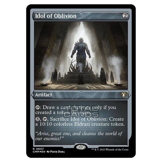 Magic The Gathering - Commander Masters - Idol of Oblivion (Etched Foil) - 0607