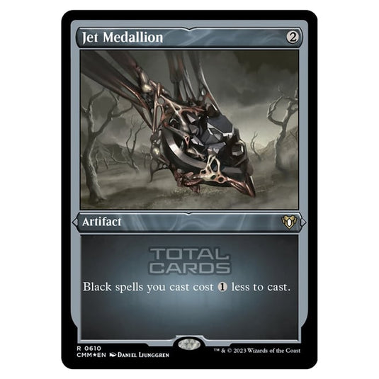 Magic The Gathering - Commander Masters - Jet Medallion (Etched Foil) - 0610