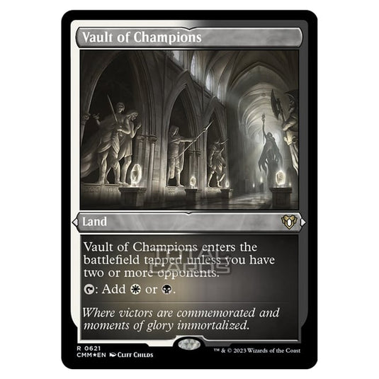 Magic The Gathering - Commander Masters - Vault of Champions (Etched Foil) - 0621