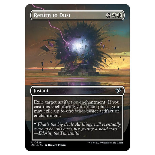 Magic The Gathering - Commander Masters - Return to Dust (Borderless) - 0628