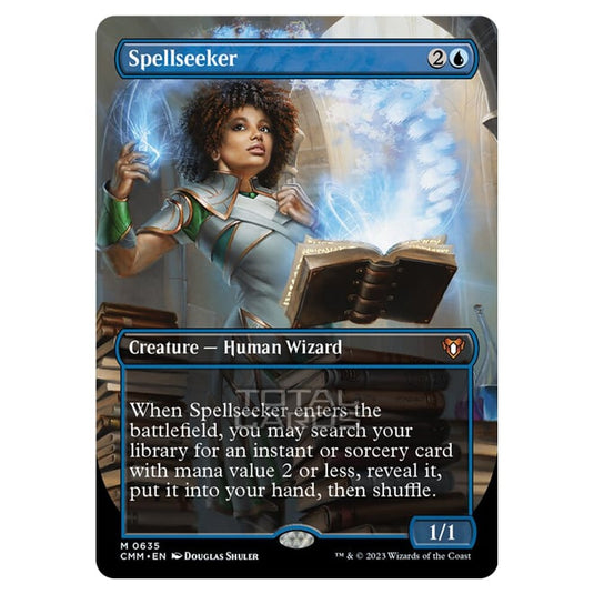 Magic The Gathering - Commander Masters - Spellseeker (Borderless) - 0635