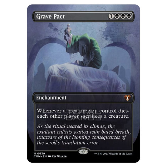 Magic The Gathering - Commander Masters - Grave Pact (Borderless) - 0639