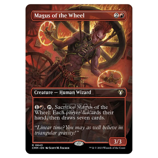 Magic The Gathering - Commander Masters - Magus of the Wheel (Borderless) - 0643