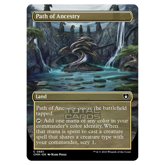 Magic The Gathering - Commander Masters - Path of Ancestry (Borderless) - 0661