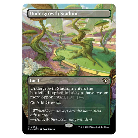 Magic The Gathering - Commander Masters - Undergrowth Stadium (Borderless) - 0666