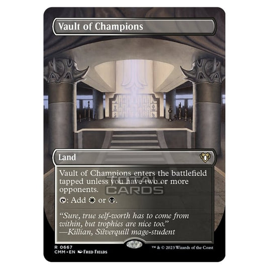 Magic The Gathering - Commander Masters - Vault of Champions (Borderless) - 0667