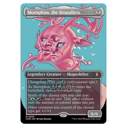 Magic The Gathering - Commander Masters - Morophon, the Boundless (Profile Card) - 0669