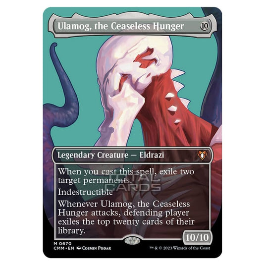 Magic The Gathering - Commander Masters - Ulamog, the Ceaseless Hunger (Profile Card) - 0670