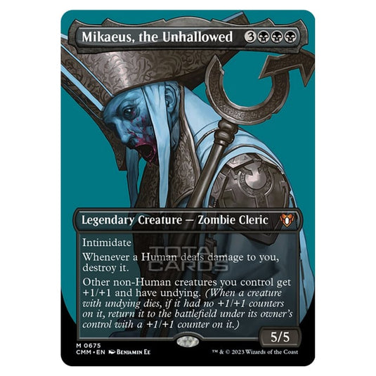 Magic The Gathering - Commander Masters - Mikaeus, the Unhallowed (Profile Card) - 0675