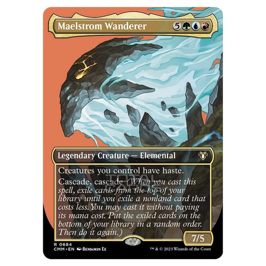 Magic The Gathering - Commander Masters - Maelstrom Wanderer (Profile Card) - 0684