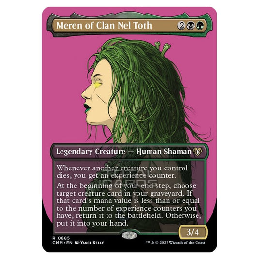 Magic The Gathering - Commander Masters - Meren of Clan Nel Toth (Profile Card) - 0685