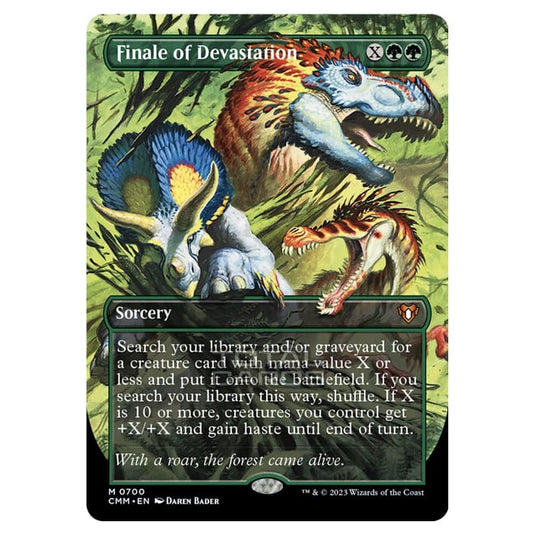 Magic The Gathering - Commander Masters - Finale of Devastation (Borde Magic The Gathering - Commander Masters - Finale of Devastation (Borde