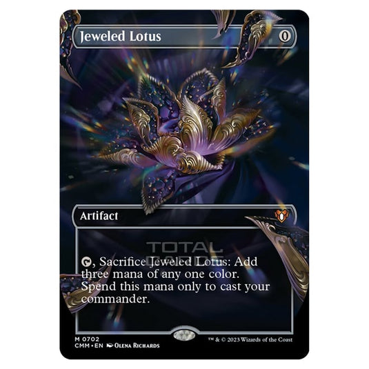 Magic The Gathering - Commander Masters - Jeweled Lotus (Borderless) - 0702