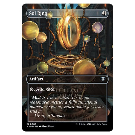 Magic The Gathering - Commander Masters - Sol Ring (Borderless) - 0703