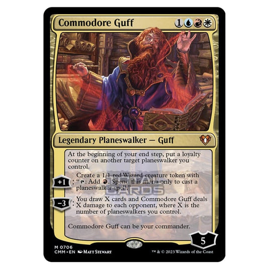 Magic The Gathering - Commander Masters - Commodore Guff - 0706