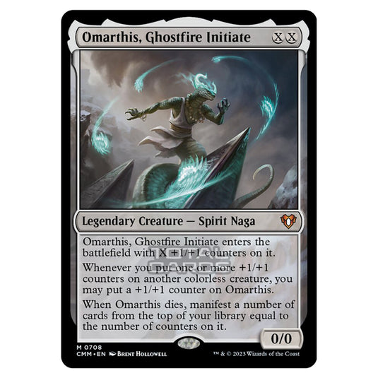 Magic The Gathering - Commander Masters - Omarthis, Ghostfire Initiate - 0708