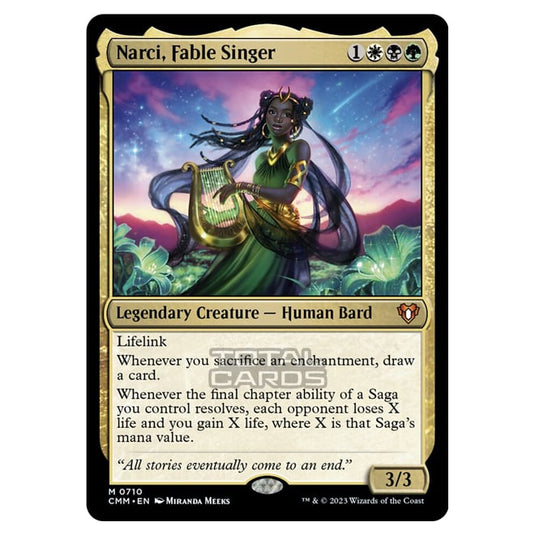 Magic The Gathering - Commander Masters - Narci, Fable Singer - 0710