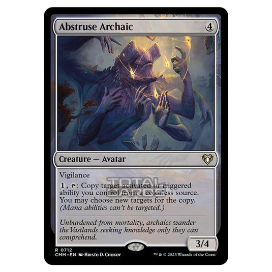 Magic The Gathering - Commander Masters - Abstruse Archaic - 0712