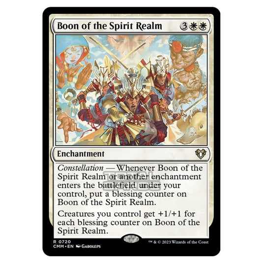 Magic The Gathering - Commander Masters - Boon of the Spirit Realm - 0720